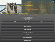 Tablet Screenshot of keylargobike.com